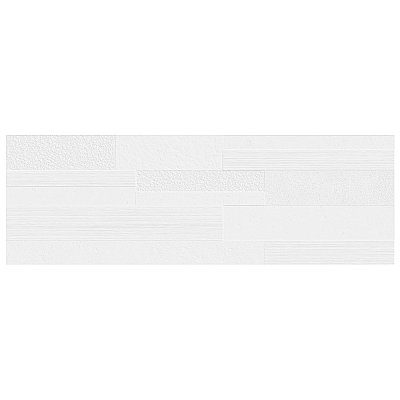 Lumiere Strate Blanco 11-3/4" x 35-3/8" Ceramic Wall Tile - 4 Tiles Per Case - 11.64 Square Feet