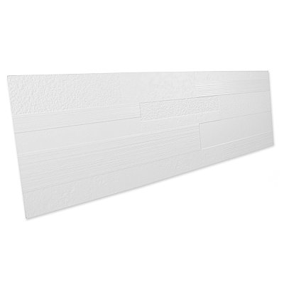 Lumiere Strate Blanco 11-3/4" x 35-3/8" Ceramic Wall Tile - 4 Tiles Per Case - 11.64 Square Feet