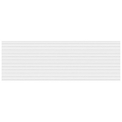 Lumiere Rythme Blanco 11-3/4" x 35-3/8" Ceramic Wall Tile - 4 Tiles Per Case - 11.64 Square Feet