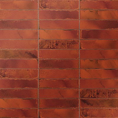 Luca Lava 3-1/8" x 12-3/8" Ceramic Wall Tile - 25 Tiles Per Case - 7.0 Square Feet