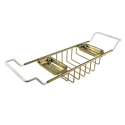 Kingston Brass CC2157 Vintage Bathtub Caddy Tray, Brushed Brass