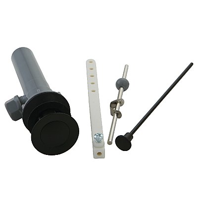 Kingston Brass KBP1005 Plastic Pop-Up Bathroom Sink Drain with Overflow, Oil Rubbed Bronze