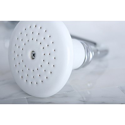 Kingston Brass P50C Victorian Ceramic Shower Head - Polished Chrome