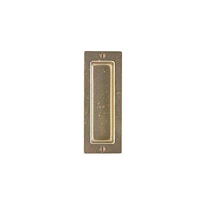 Solid Bronze Pocket Door Flush Pull 6"