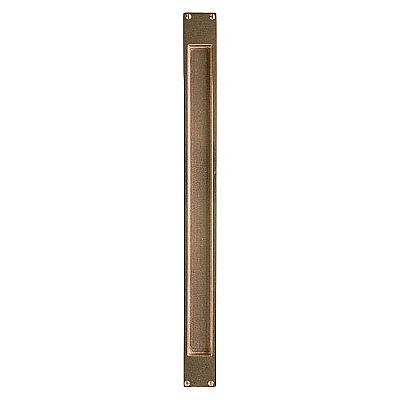 Solid Bronze Pocket Door Flush Pull 22"