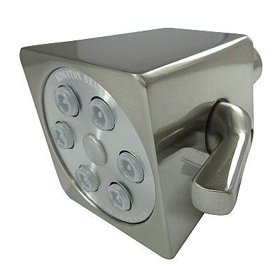 Kingston Brass K230A8 Monarch 2.8" Brass Square Shower Head - Brushed Nickel