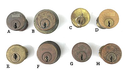 Antique Door Lock Cylinders