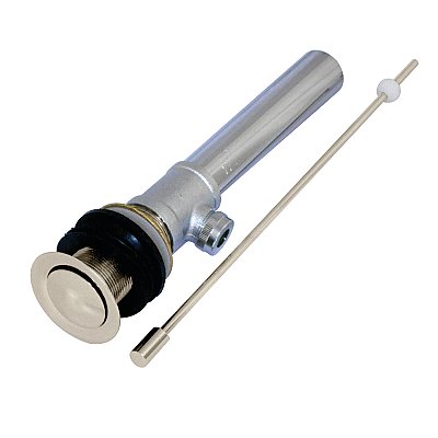 Fauceture KS8106 Pop-Up Bathroom Sink Drain without Overflow, Polished Nickel