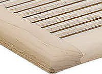Maple Wood Toekick Grille - 2-1/4" x 12" - Finished or Unfinished