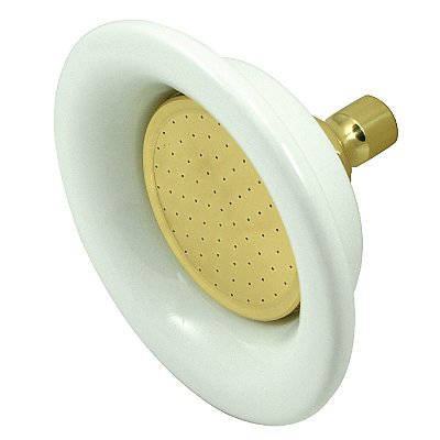 Kingston Brass P60PB Victorian Ceramic Shower Head - Polished Brass