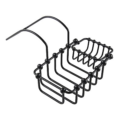 Kingston Brass CC2170 7" Swivel Soap and Sponge Holder, Matte Black