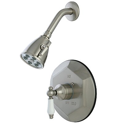 Kingston Brass VB4638PLSO Shower Only - Brushed Nickel
