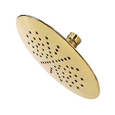 Kingston Brass KX672 Shower Scape 7-Inch Rain Shower Head - Polished Brass