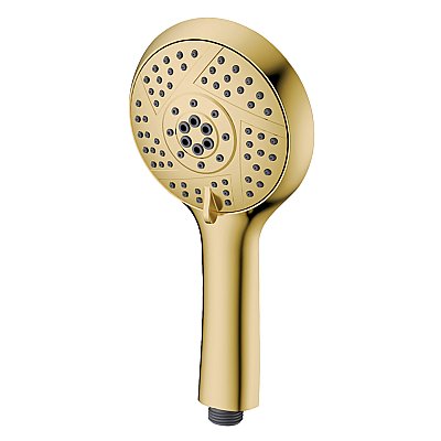 Kingston Brass KXH154A7 Vilbosch 5-Function Hand Shower - Brushed Brass