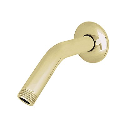 Kingston Brass K155K2 Shower Scape 6" Shower Arm with Flange - Polished Brass