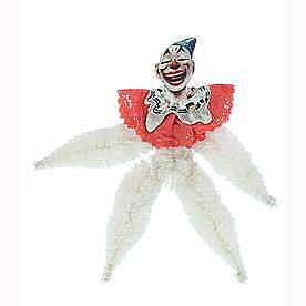 Chenille Clown Ornament