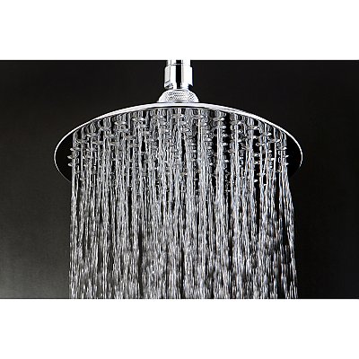 Kingston Brass K135A1CK Victorian 5-1/4" Shower Head with Shower Arm - Polished Chrome