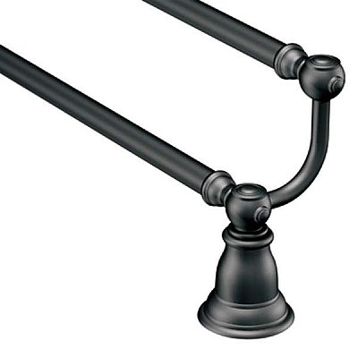 Moen Kingsley 24" Double Towel Bar - Wrought Iron