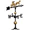30" Full Bodied Country Doctor Weathervane - Includes Roof Mounting Bracket - Gold and Black