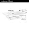 American Standard Edgemere® Fire Clay Sink Basin Top - 4" Centerset