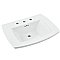 American Standard Edgemere Fire Clay Sink Basin Top - 8" Widespread