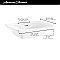 American Standard Edgemere® Fire Clay Sink Basin Top - 8" Widespread