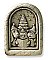 Carruth Studios "Christmas Caroling Pets" Cast Concrete Figurine