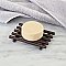 Kyoto Soap Saver Self Draining Soap Holder for Shower or Sinks - Bronze