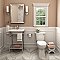 American Standard Edgemere® Console Sink Legs - Brushed Nickel