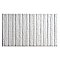 Medium Microfiber Verto Bath Rug - White
