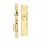 Classic Pocket Door Mortise Lock Set - Keyed