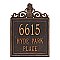 Personalized Lanai Pineapple Wall Mount Address Plaque