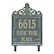 Personalized Lanai Pineapple Lawn Mount Address Plaque