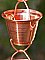 Unfinished Copper Shizuka Cups Rain Chain
