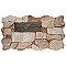 Masia Andorra Ocre 10-3/8" x 18-3/4" Ceramic Wall Tile - 8 Tiles Per Case - 10.88 Sq. Ft.