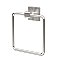 Elevate Solid Brass Towel Ring - Satin Nickel