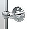 Cafe Frameless Oval Mirror - Chrome