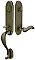 Remington Sandcast Bronze Tubular Latch Entry Door Handleset - Multiple Finishes