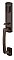 Logan Sandcast Bronze Grip By Grip Entry Door Handleset