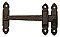 Rustic Bronze Drop Bar, 6-1/2"