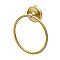 Designer II Towel Ring - Brushed Brass
