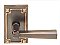 Arts and Crafts Lever Handle Door Hardware Set