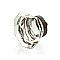 Schaub City Lights Faceted Dome Glass Cabinet Knob - Multiple Finishes