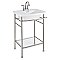 American Standard Edgemere Console Sink Legs - Brushed Nickel