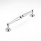 Atherton 8" on Center Pull with Backplates Polished Chrome