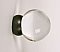Clear Transparent Glass & Oil Rubbed Bronze Ball Knob