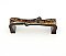 Avalon Bay Pull with Imperial Shell and Tiger Penshell Inlay Dark Bronze