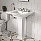 Town Square® S 8-Inch Widespread 2-Handle Bathroom Faucet 1.2 gpm/4.5 L/min With Lever Handles - Polished Nickel PVD