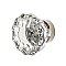 Nostalgic Warehouse Crystal 1-3/8" Cabinet Knob in Polished Nickel
