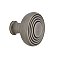Nostalgic Warehouse Deco Brass 1-3/8" Cabinet Knob in Antique Pewter